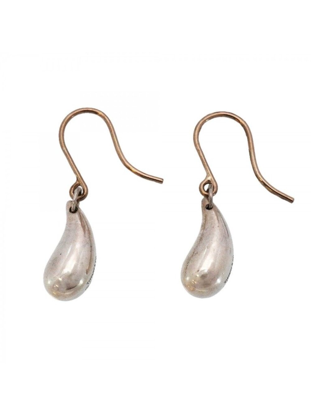 Tiffany & Co Earrings Teardrop 925 Sterling Silver